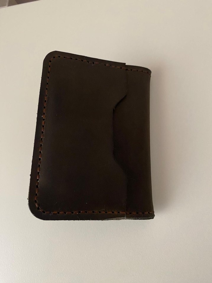 Lacivert Minimalist Erkek Cüzdan - Görsel 2