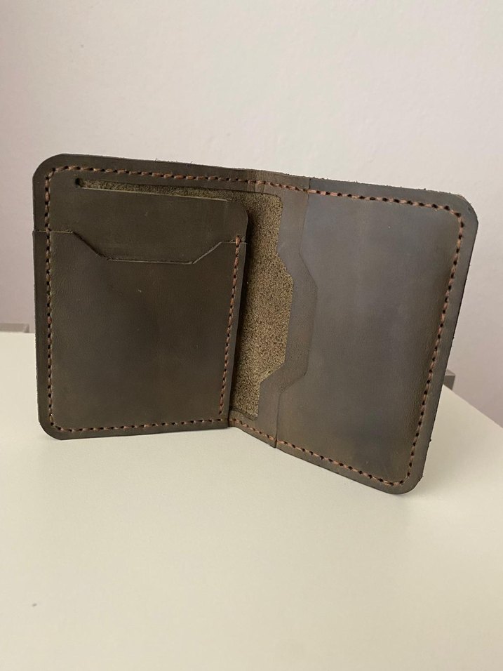 Haki renk cüzdan - Görsel 4