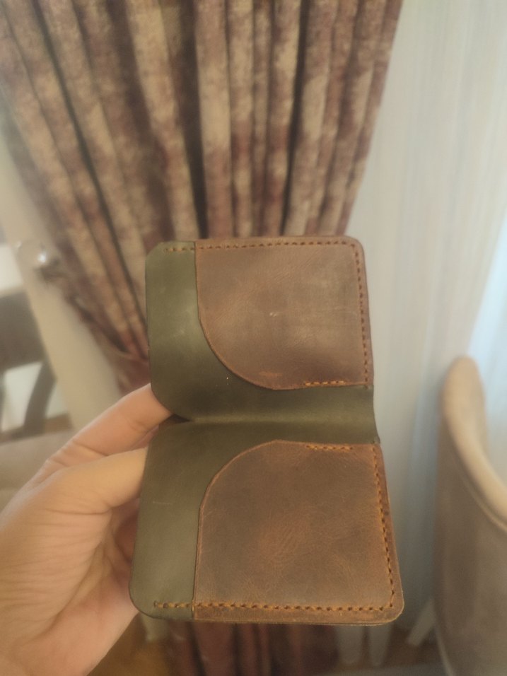 Koyu Kahverengi Erkek Cüzdan - Görsel 5