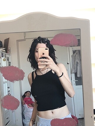 m Beden Siyah crop