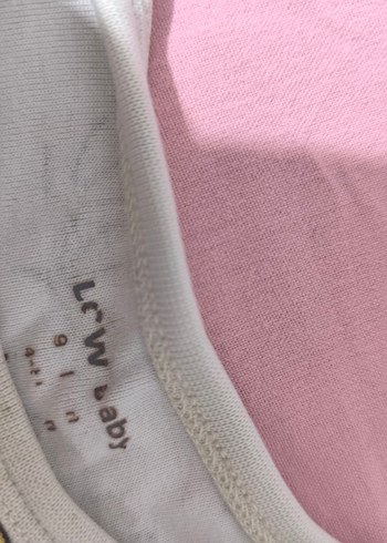 Beyaz Baskılı Uzun Kollu Bebek Body - Görsel 2