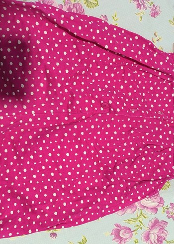 Puantiyeli Pembe Bebek Tulum - Görsel 3