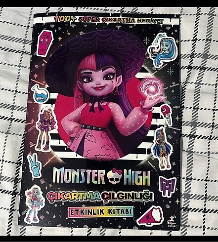 Monster High Sticker Dergi