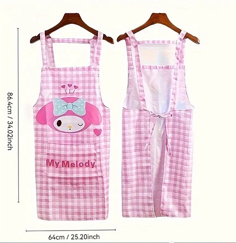 Hello Kitty Sanrio Pompompurin Mutfak Önlüğü