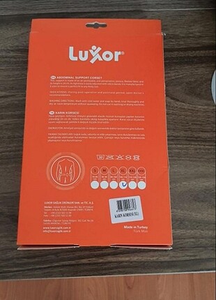 Diğer Luxor marka korse beden xl