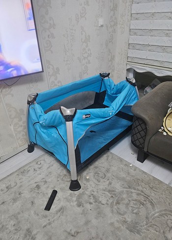 Beden mavi Renk Mavi Katlanabilir Oyun Parkı
