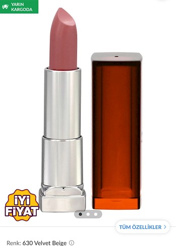 Maybelline Parlak Bej Ruj