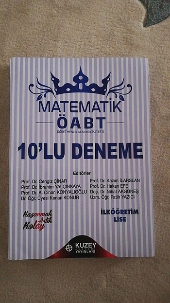 Matematik öabt deneme sınavı 
