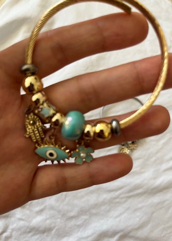 Bohem Renkli çarmlı Kadın Bileklikler - Görsel 5