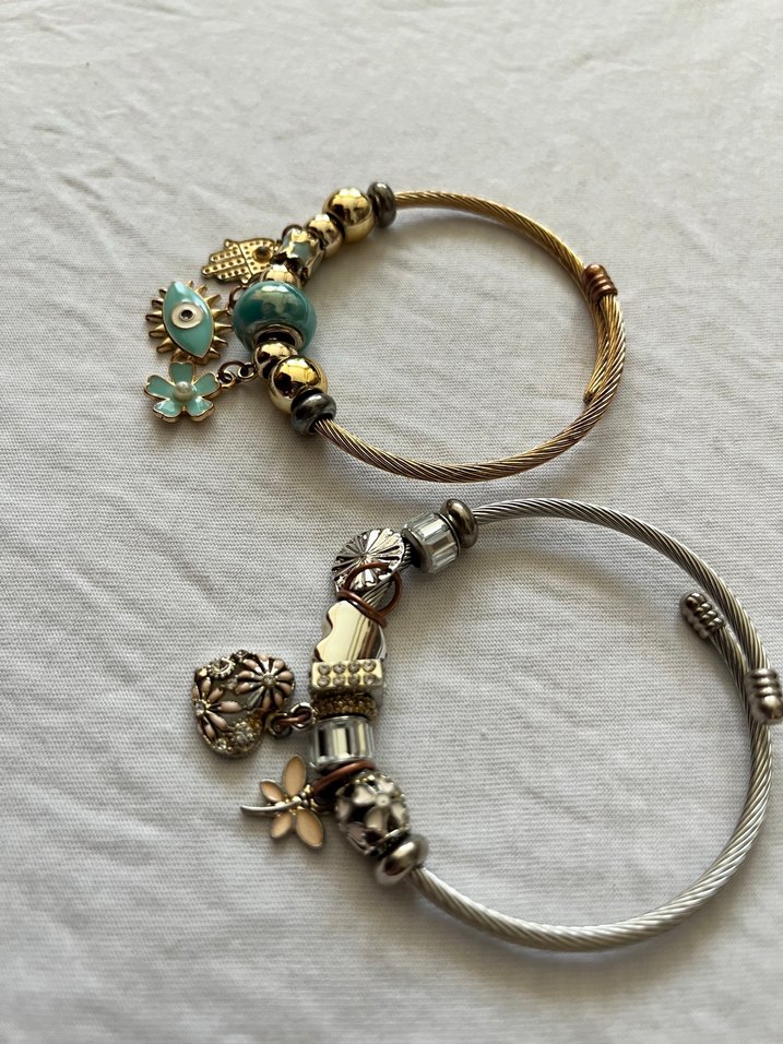 Bohem Renkli çarmlı Kadın Bileklikler - Görsel 3