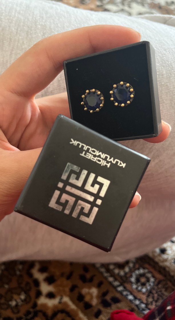 Gümüş küpe - Görsel 2