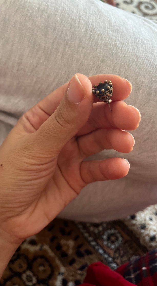 Gümüş küpe - Görsel 4