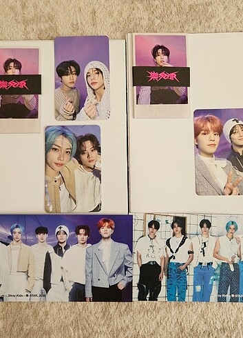 Stray kids poster ve photocard