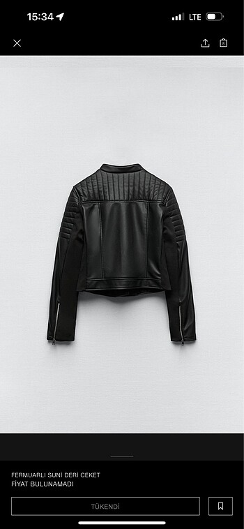 Zara Zara biker ceket