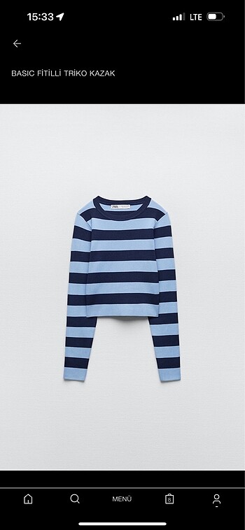 Zara Triko Body Kazak