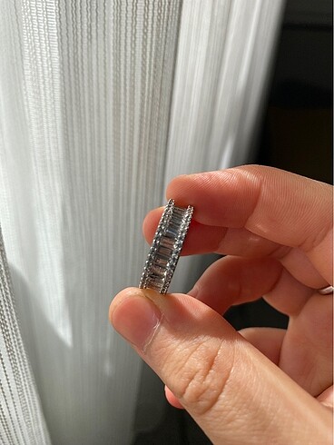 swarovski Swarovski taşlı 925gümüş yüzük marka temsili