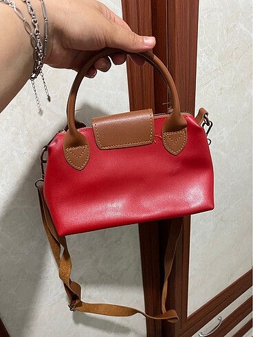 Longchamp Kırmızı longchamp muadil