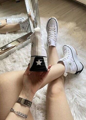 Converse Wanderson Run Star Bilek Platform Taban.Kumaş: Keten.Ke