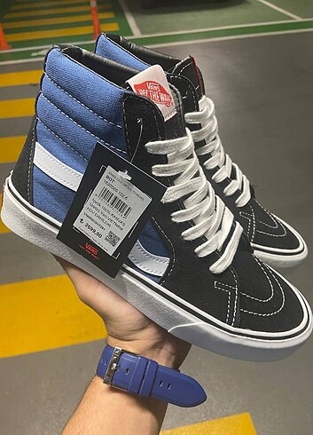  VANS SK8 HI. Etiketli barkodlu kutulu ithal ürün. 36-44 arası m