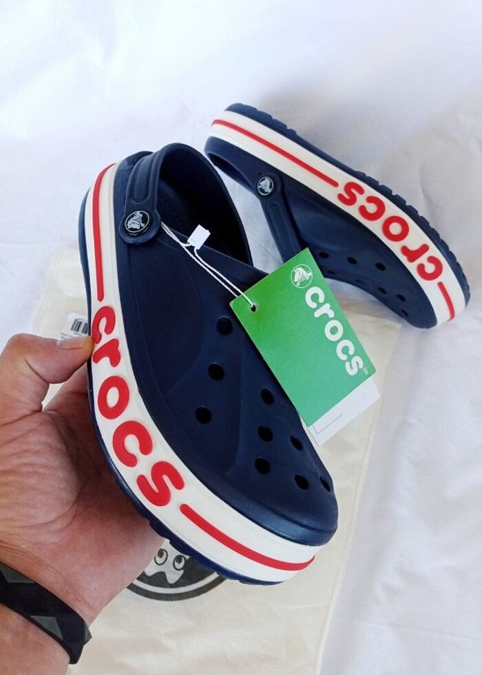 Crocs Terlik  BAYABAND.Askılı.Tam kalıp.İthal. .Etiketli.Orjinal - Görsel 2
