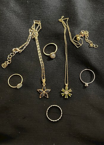 Kolyeler küpeler ve yüzükler - Görsel 2