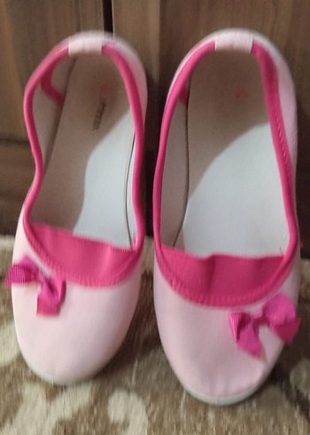 Kız Çocuk Pembe Fiyonklu Babet - Görsel 2