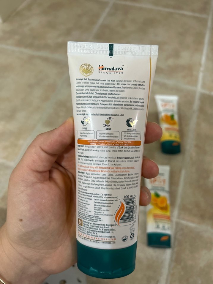 Himalaya Dark Spot Temizleyici Serisi - Görsel 5