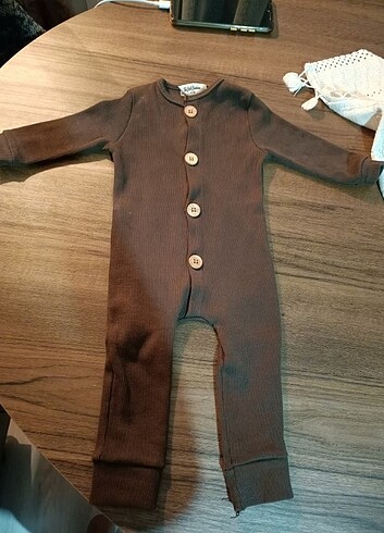 3 Ay Beden Unisex Bebek Tulumu 