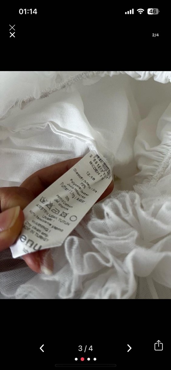 Kız bebek abiye elbise - Görsel 3