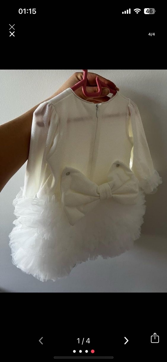 Kız bebek abiye elbise - Görsel 2