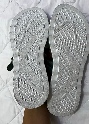 İnci marka Yeşil Kadın Dolgu Topuklu Terlik - Görsel 2