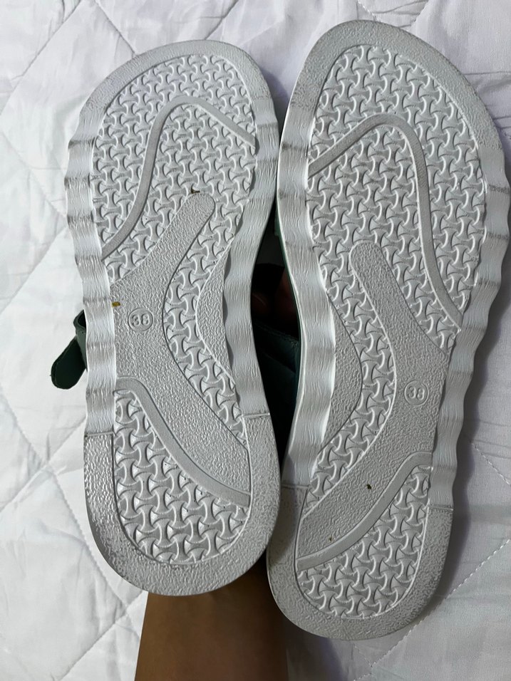 İnci marka Yeşil Kadın Dolgu Topuklu Terlik - Görsel 2