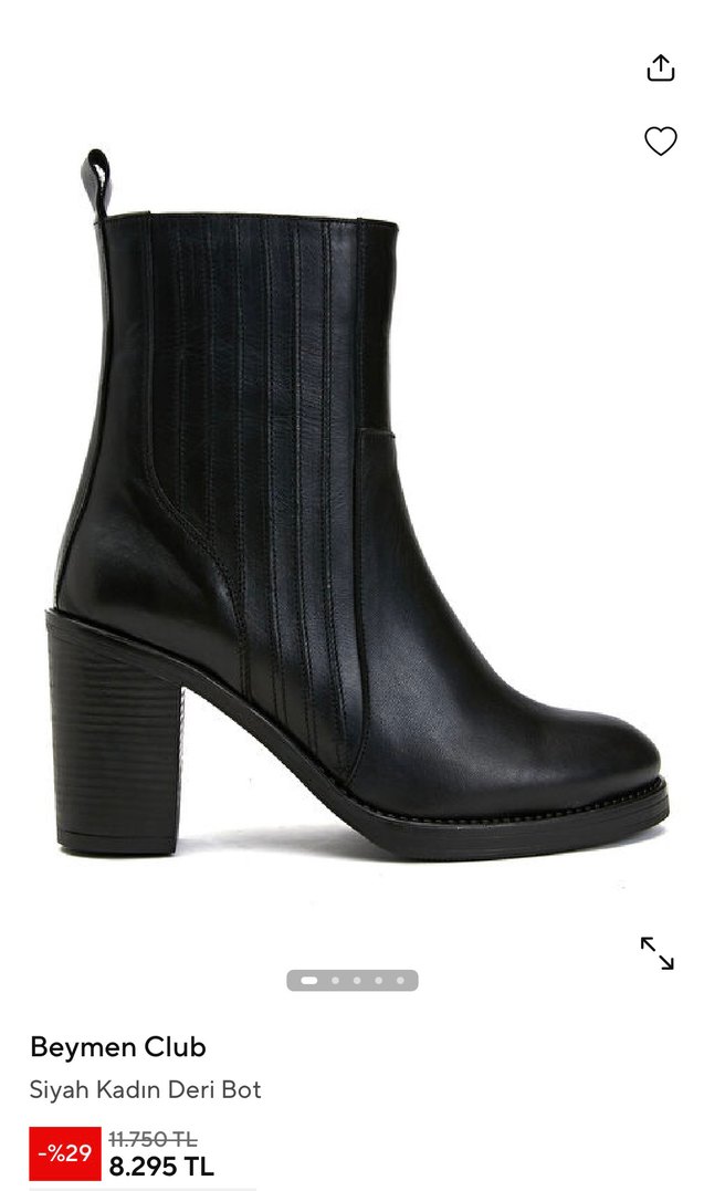 Beymen club deri bot - Görsel 2