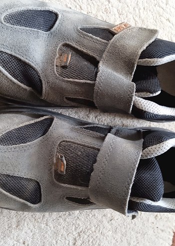 Gri Erkek Outdoor Ayakkabı Cırt Cırtlı - Görsel 2