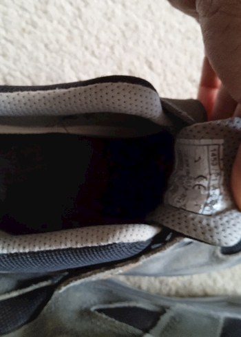 Gri Erkek Outdoor Ayakkabı Cırt Cırtlı - Görsel 3