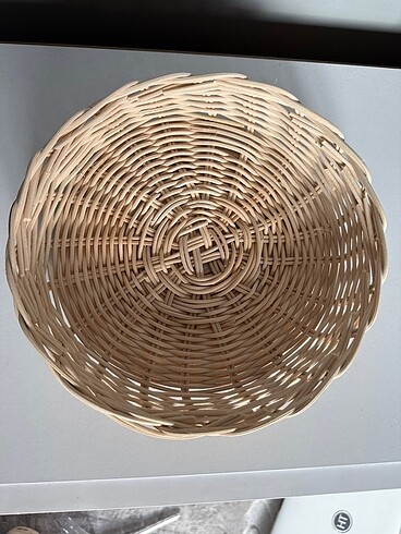 Ikea Rattan bambu dekoraktif sepet
