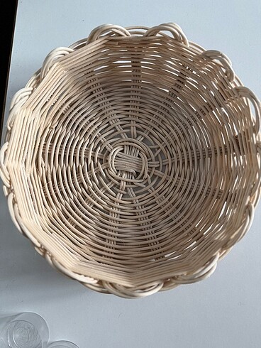 Beden Bambu rattan dekoraktif sepet
