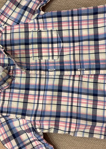 Düğmeli Çok Renkli Erkek Bebek Gömlek - Görsel 5