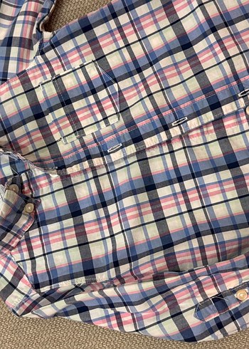 Düğmeli Çok Renkli Erkek Bebek Gömlek - Görsel 4