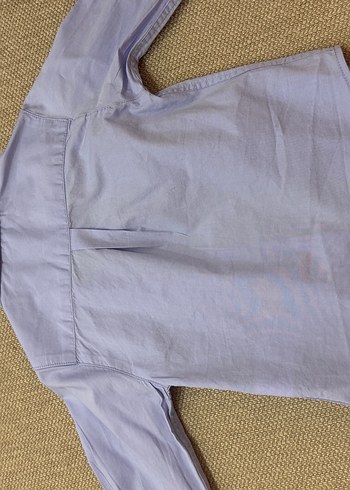 Düğmeli Mavi BebekGömlek - Görsel 3