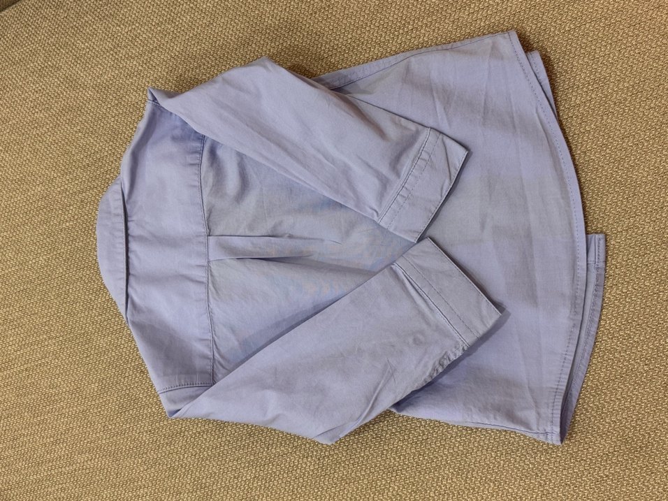 Düğmeli Mavi BebekGömlek - Görsel 4