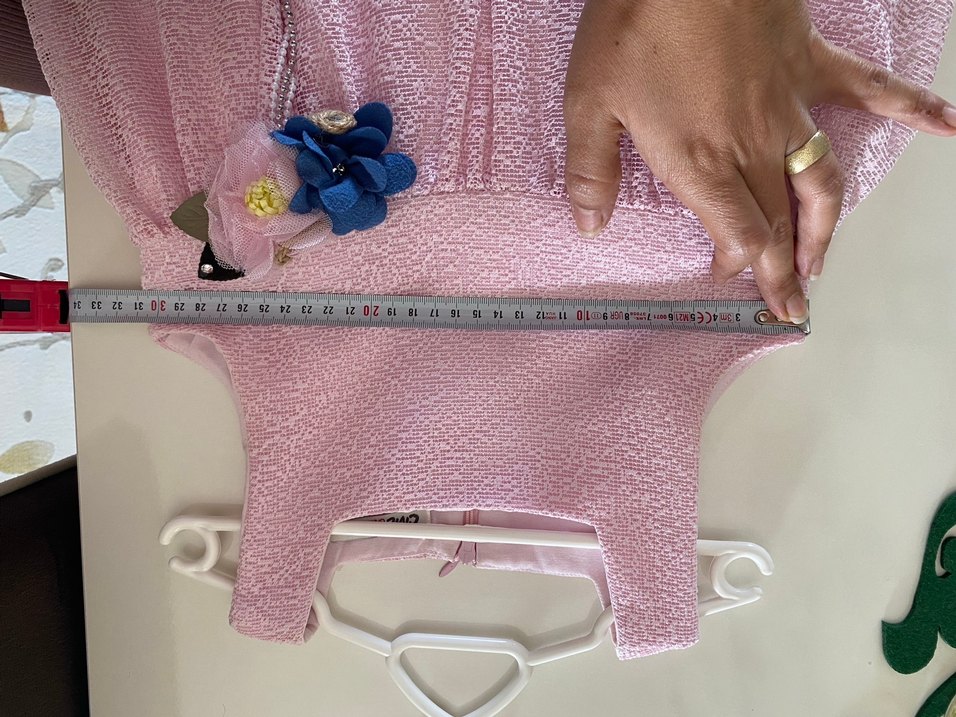 Pembe Kolsuz Kız Çocuk Elbise - Görsel 3