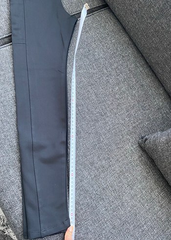 Gri Spor Kadın Tayt - Midi Boy - Görsel 5