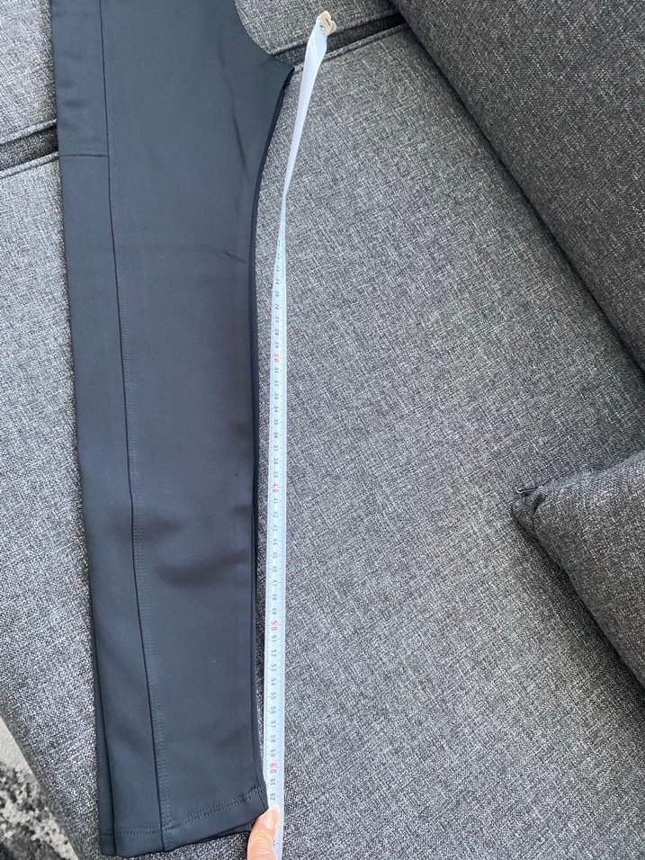 Gri Spor Kadın Tayt - Midi Boy - Görsel 5