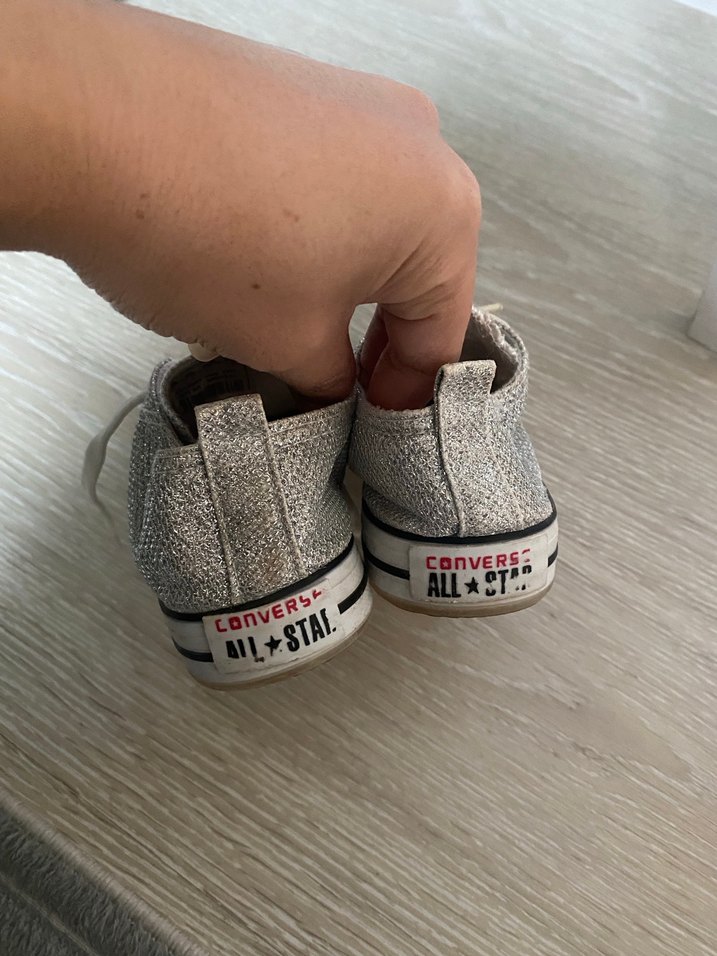 Gri Yılan Desenli Kız Çocuk Spor Ayakkabı - Görsel 3