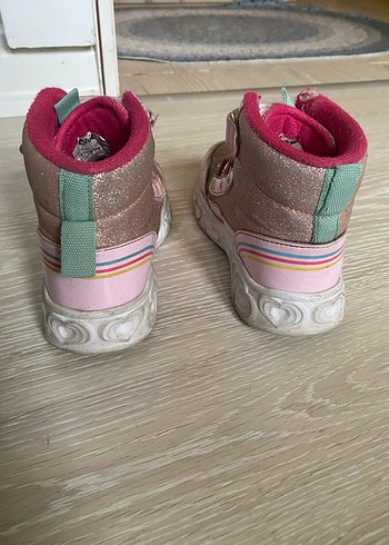 Kızlar için Pembe Bağcıksız Botlar - Görsel 2