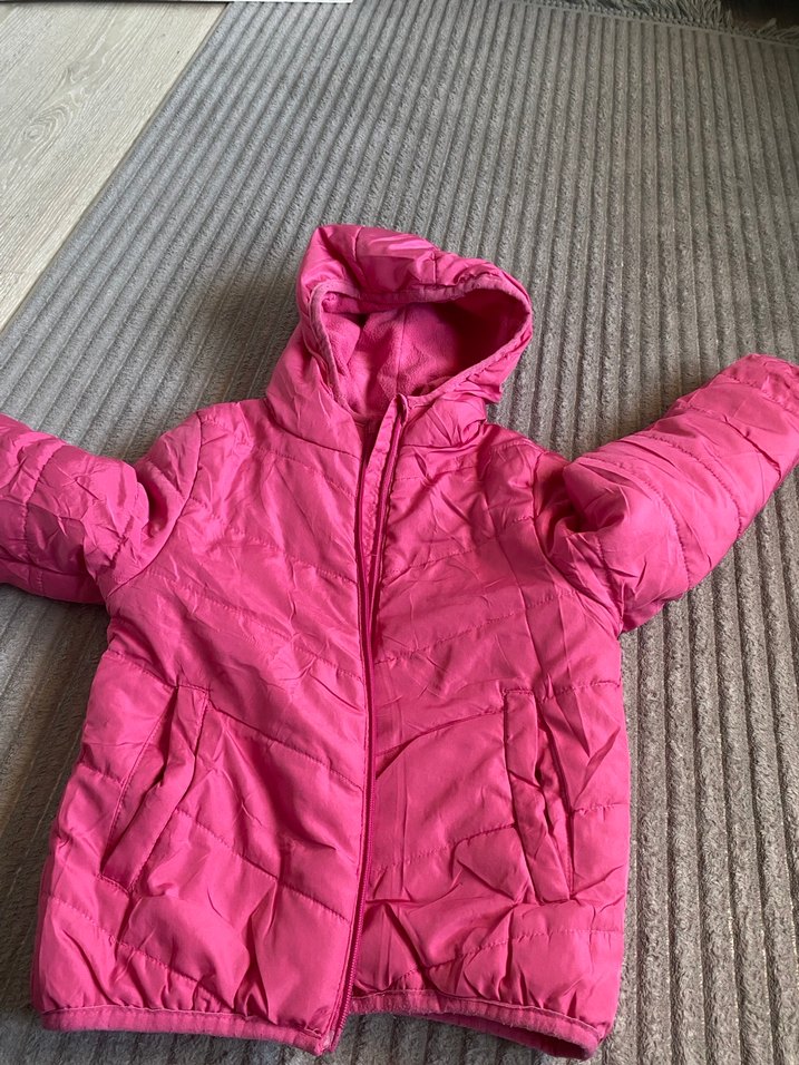 LCW ECO Kız Çocuk Pembe mont 7-8 Yaş - Görsel 2
