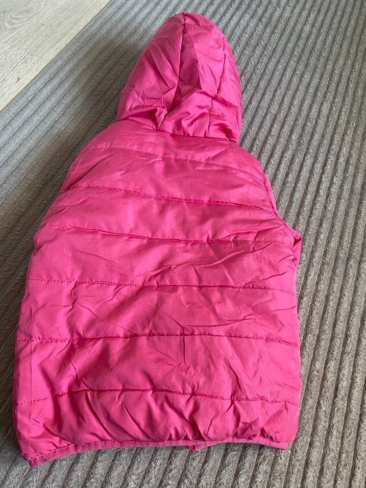 LCW ECO Kız Çocuk Pembe mont 7-8 Yaş - Görsel 3