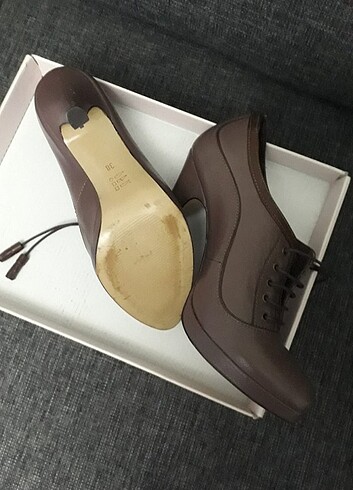 Step Step Kahverengi Bağcıklı Ayakkabı 