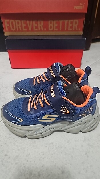 27 Beden çeşitli Renk Skechers erkek çocuk spor ayakkabı